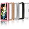 Simpeak 5 Pezzi Cover Compatibile con Huawei Band 7/6/Honor Band 6, Custodia Caso in Gel Silicone Morbida TPU con Pellicola Protettiva Anti-Graffio Full Protezione,Chiaro,Nero,Argento,Oro Rosa,Rosado