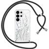Yoedge Cover con Cordino per Samsung Galaxy S26 Ultra 5G 6,9, Aesthetic Disegni Fiori Custodia con Collana Tracolla Laccio Collo, Sottile Silicone Antiurto Case per Samsung S26 Ultra,01