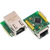 Leikurvo Modulo di Rete Ethernet USR-ES1 W5500 da 2 Pezzi Interfaccia SPI a LAN TCP IP STM32, convertitore Ethernet MOD TCP/IP Interfaccia WIZ820Io Compatibile 3,3 V 5 V