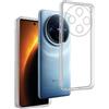 REY Cover in Gel TPU Trasparente per Vivo X100 PRO 5G, Ultra Sottile 0,33 mm, Morbido Flessibile, Custodia Silicone