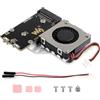 Waveshare PCIe To M.2 Adapter Board (E) with Cooling Fan For Raspberry Pi 5,Compatible With 2242/2230 Size NVMe Protocol M.2 SSD,for Raspberry Pi 5 NVMe HAT
