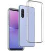 REY Cover in Gel TPU Trasparente per Sony Xperia 10 V, Ultra Sottile 0,33 mm, Morbido Flessibile, Custodia Silicone