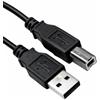 MULTIMEDIA Shopping Cavo stampante da 3 metri, Cavo USB 2.0 Tipo A a Tipo B, compatibile con qualsiasi stampante, scanner, multifunzione, garanzia Italia