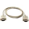 System-S D Sub cavo 150 cm 9 pin maschio a maschio RS232 DB9 adattatore grigio