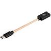 iFi Cavo OTG C 3.0 / Durevole intrecciato USB C/USB 3.0 Velocità superveloce/Qualità audiofilo OTG