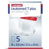Leukoplast Leukomed T plus skin sensitive, 8cm x 10cm, 5 pezzi