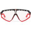 RUDY PROJECT Defender 2022 Occhiali da ciclismo nero/rosso