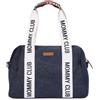 Childhome Borsa mommy club tela nera - childhome