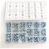 futec Assortimento di ingrassatore metrico, 110 pezzi, 15 varianti