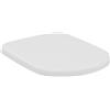 Ideal Standard Eurovit sedile WC con SoftClose, avvolgente - Bianco (Alpin) | Sedile per WC rimovibile con chiusura automatica (SoftClose) e robuste cerniere in acciaio inossidabile, T679301