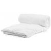 Komfortec Coperta estiva 135 x 200 cm, 170 gsm, sottile e leggero, coperta anallergica, colore bianco