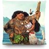 AG Design - Cuscino Decorativo Disney con Copertina - Moana Disney - 40 x 40 cm, 1 Pezzo - CND 3121