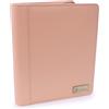 Catwalk Collection Handbags - Cartella Portadocumenti Pelle da Viaggio - Cartellina Porta Tablet e Documenti - Carpetta A5 - Angela - Rosa