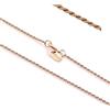 Louis Ciocchetti dal 1887- Catenina Argento 925 Sottile, Fine, Collana donna, Uomo, Collanina Maglia Torchon, ideale per ciondoli, made in italy
