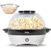 Gadgy Macchina per Popcorn - Popcorn Maker Elettrico 800W con Piastra Antiaderente & Mescolatore - 5L Popcorniera per Casa, Feste & Serate Cinema - Compatibile con Burro, Zucchero & Spezie