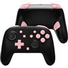 eXtremeRate Tasti Kit per Nintendo Switch 2 Pro Controller, Pulsanti ABXY D-Pad Home Capture Power Grilletti L R ZR ZL Sync GL GR Ricambio per Nintendo Switch 2 Pro Joystick - Rosa Gonfio