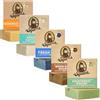 Dr. Squatch Men's Natural Bar Soap Made from Natural Oils - Cold Process Soap with No Harsh Chemicals - Summer Citrus, Coconut Castaway, Fresh Falls, Wood Barrel Bourbon, Rainforest Rapids (5 Pack)
