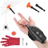Towwoo Spider Web Shooter, guanto lanciatore Spider Cosplay guanto 3 m Launcher set giocattolo polso elettrico avvolgimento automatico cavo (Aggiornamento)