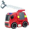 Toyland Autopompa antincendio con veicoli a pioli - Potenza di attrito leggero e sano - Veicoli pressofusi - Giocattoli per bambini