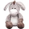 SKIPTHYBER Peluche a forma di asino, 32 cm, in piedi, con asino, grazioso giocattolo animato, per la casa, le feste e gli uomini