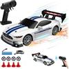 AVCXEC Macchina Telecomandata de Drift, RC Drift Car 1:24, 2.4G 4WD Mini Auto da Drift Telecomandata con Luce LED uto Telecomandata Bambino Deriva Telecomandata Auto per Ragazzo Ragazza Bambini