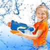 Whaline Pistola ad Acqua Potente Fucile ad Acqua 1200ml Pistola Acqua Giocattolo Pistole ad Acqua a Lungo Raggio da 10-11 Piedi Water Gun Battle con Alta Capacità Super Liquidator per Bambini Adulti(Blu)