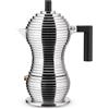 Alessi PULCINA Caffettiera - manico nero (Tazze: 1 tazza)