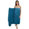 Zepphi Asciugamano da Bagno grandi 100x200 cm - Extra Large Telo Bagno in Microfibra Cotone Filato ad Anello - Extra Morbido e Assorbente - Ideali per Bagno, Palestra, Ospiti, Viaggio (Blu)