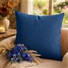 B O S A L O N I Federa HOME Impermeabile 45x45 cm - Federa Cuscino Antiacqua e Antimacchia - Tessuto Outdoor - (Blu Oceano)