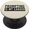 AI Vibe Code Programming Developer Humor Codifica divertente Vibe Agente AI Developer Prompt Ingegnere Coder PopSockets PopGrip Adesivo