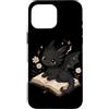 Book Dragon Fantasy Gifts Reading Enthus Custodia per iPhone 16 Pro Max Cute Dragon Reading Books Fantasy Book Lover Bibliophile