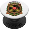 Grandio Design Funny Cinco De Mayo Mexic Nacho Average DJ Funny Cinco De Mayo Calendario Maya Vinile PopSockets PopGrip Adesivo