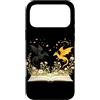 Book Dragon Fantasy Gifts Reading Enthus Custodia per iPhone 17 Pro Max Drago d'oro Leggendo Libro Fantasy Book Lover Letteratura