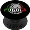 Summer Mexican Couples Matching Family M Puebla México Souvenir Chingon Mexican Pride Vacation PopSockets PopGrip Adesivo