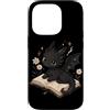 Book Dragon Fantasy Gifts Reading Enthus Custodia per iPhone 14 Pro Cute Dragon Reading Books Fantasy Book Lover Bibliophile