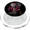 Cute Koala Lover Glam Mohawk Graphics Pi Elegante Koala ritratto moda animale vino bicchiere grafico PopSockets PopGrip per MagSafe