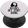 Alexandria Ocasio-Cortez Political Memes CAGNE OTTIENI COSE FATTE AOC Meme Alexandra Ocasio Cortez PopSockets PopGrip Adesivo