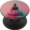 Buddha Designs by Kajiro Buddha astratto - fiore di loto - buddismo spirituale buddista PopSockets PopGrip Adesivo