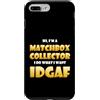 Match Box Collector Costumes And Gifts Custodia per iPhone 7 Plus/8 Plus Match Box Collector IDGAF Meme For Match Collections