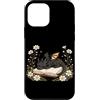 Book Dragon Fantasy Gifts Reading Enthus Custodia per iPhone 12 mini Drago addormentato sul libro Fantasy Reader Letteratura Bookworm