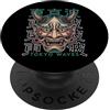 Japanese Aesthetic by Tokyo Waves Maschera giapponese del diavolo Yokai del diavolo Hannya Giappone Oni PopSockets PopGrip Adesivo