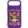 Kawaii Triangle Custodia per iPhone Air Carino Kawaii Cavallo Fidati La Giro