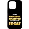 Match Box Collector Costumes And Gifts Custodia per iPhone 15 Pro Match Box Collector IDGAF Meme For Match Collections