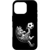 Soccer & Cats Gifts Custodia per iPhone 16 Pro Divertente pallone da calcio per amanti del calcio