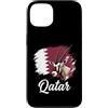 Qatar Jersey Souvenir Gifts Men Women Ki Custodia per iPhone 13 Bandiera nazionale dell'orice araba del Qatar