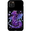 Mystical Medieval Dragon Legends Merchan Custodia per iPhone 11 Pro Max Mistico Drago Viola per Bambini