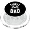 Vintage Retro Ferret Owner Men Wildlife Divertente furetto papà dicendo carino amante degli animali PopSockets PopGrip per MagSafe