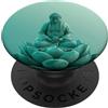 Buddha Designs by Kajiro Buddha astratto - fiore di loto - buddismo spirituale buddista PopSockets PopGrip Adesivo