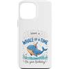 Whale Birthday Fun Custodia per iPhone 13 Pro Max Carino balena festa di compleanno celebrazione
