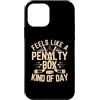 Penalty Box Day Funny Hockey Lover Custodia per iPhone 12 mini Feels Like A Penalty Box Tipo di Giorno Divertente Hockey